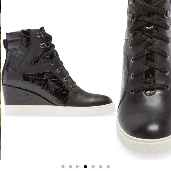 linea paolo anna wedge sneaker camo - Picture 12 of 13